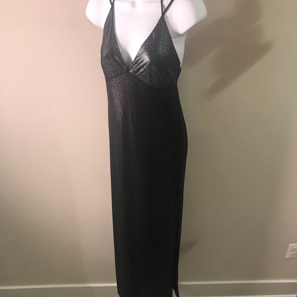 Forever 21 Dresses & Skirts - 🔴 4/$15 F21 gunmetal sexy dress